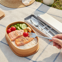 304 Stainless Steel Portable Cutlery Set with Case for Travel and Home Use