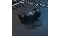 Threaded Bottom Bracket Machined Bottom Bracket with Spacers Low-Profile Component for Mechanics, Road Bikes