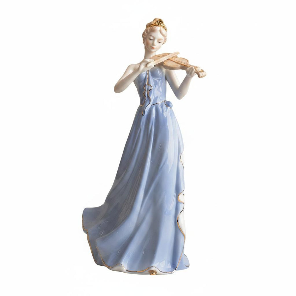 6 Pieces Music Lady Figurine Elegant Home Decor Display Ornament for Living Room