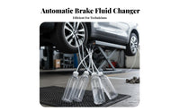 Pressure Automatic Brake Fluid Changer Solo-Person Operation Four-Wheel Brake Fluid Exchanger Portable Design Universal Fit for Auto Mechanics, Car Technicians, Repair Shop Professionals, Vehicle Maintenance Workshop
