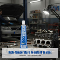 Automotive Engine Silicone Sealant, High Temperature Waterproof Oil-Resistant, Flexible Gasket Maker, Random Color
