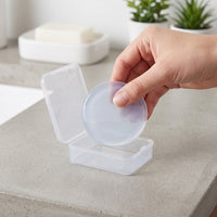 Silicone Makeup Sponge for Foundation, BB Cream, Sunscreen - Ultra Soft Jelly Blender, Wet & Dry Use