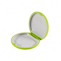 Textured Tray Clamshell Retainer Case Wavy Surface Aligner Case Hard Shell Orthodontic Storage Box Compact
