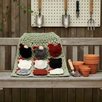 Crochet Egg Gathering Apron Farmhouse Crochet Egg Collecting Apron Openwork for Rural Farm, Home