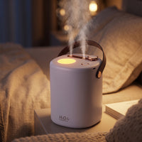 Desktop Humidifier Compact Twin Nozzle Humidifier for Office Workers, Desk, Bedroom