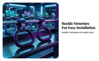 Ergonomic Adjustable Grip Handle Textured Locking Clamp Handle Contoured Grip Rods Quick-Adjust