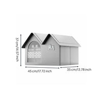 Cooling Feline Bed Air-Conditioned Room Enclosed Pet Bed Closed Design