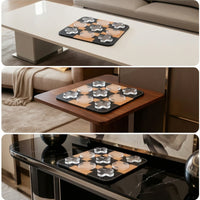 Board with Acrylic Pieces High-Contrast for Interior Designers