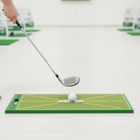 Practice Mat Mat Portable Golf Swing Track Mat Textured for Golfers, Beginners, Home, Driving Range