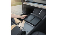 Fitted Vehicle Center Console Tray Shallow Armrest Tray Insert Rounded Corners Center Console Liner Raised Side Walls
