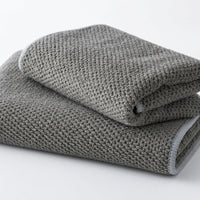 Corn Kernel Microfibre Cloth, Gray Fine Cleaning Cloths for Kitchen, High Absorbency Reusable Towel