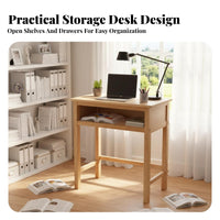 Sturdy Construction Single Student Desk with Chair Easy Assembly child's Desk and Chair Set Ergonomic Design kids' Furniture Safety Certified for Students, Children, Teenagers, Classroom, Tutoring Center, Home, Bedroom