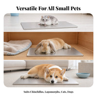 Stainless Steel Pet Cooling Plate Metal Pet Cooling Plate Rounded Corners