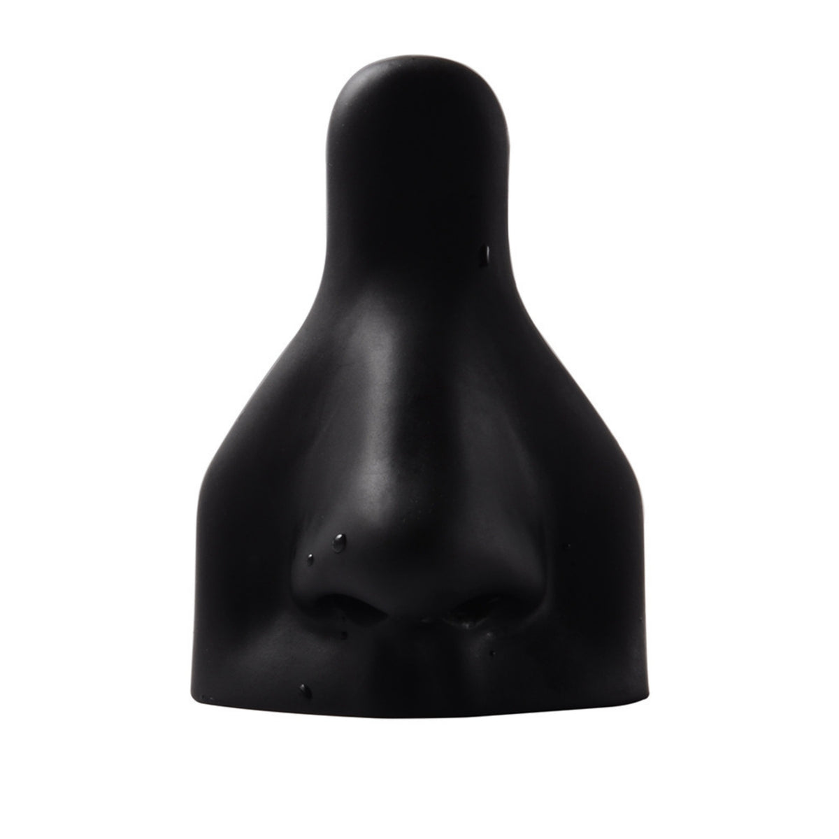 Realistic Silicone Nose with Flat Base Reusable Nose Model with Stand Skin-Like Piercing Practice Model Washable for Beginners