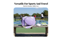 Pickleball Bag Waterproof Pickleball Paddle Bag Large Capacity Adjustable Strap for Training, Gym