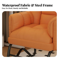 double-purposeUse Design transformable Office Lounger Space-Saving Workstation Chair expandableable Footrest Reclining Seat for Professionals, Students, Dorm Room