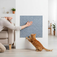 Cuttable Cat Scratch Furniture Protector Trimmable Cat Scratching Pad Wear-Resistant Couch Scratch Guard Shed-Proof