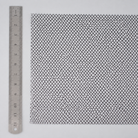 Transparent PVC Mesh Fabric, 150 cm x 91.44 m, 240 g/m², Tear-Resistant and Waterproof