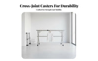 Foldable X-Shaped Frame Drying Area Saving Laundry Stand Portable Garment Airer for Apartment Dwellers, Home Users, Balcony, Indoors, Dorm Room