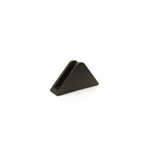 Stylish Design Wooden Triangle Napkin Holder Minimalist Design Wooden Napkin Holder Space-Saving Polished Finish for Restaurant, Cafe, Dining Table, Kitchen Counter