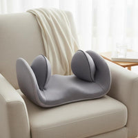 Multi-Functional Pelvic Correction Seat Foldable Electric Massage Seat Cushion Ergonomic Design Back and Hip Massage Pad Adjustable for Postpartum Women, Office Workers, Home, Car