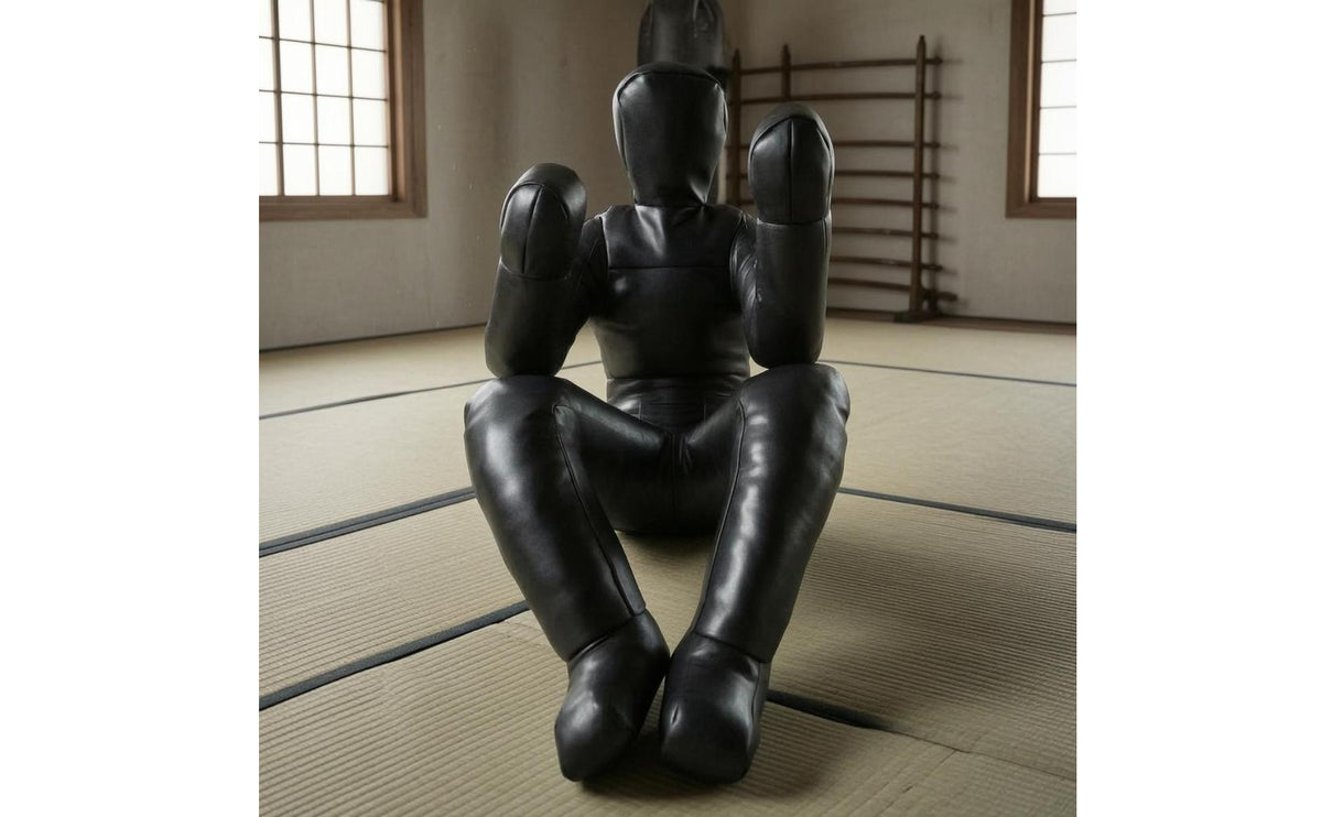 Grappling Practice Figure Synthetic Leather Wrestling Practice Figure Stitched Panels   for Fighting Artists