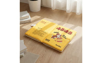 Book Shaped Feline Bed Four Season Use Book Design Pet Mat Cooling Comfort
