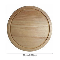 Dessert Display Stand Versatile Elevated Pizza Serving Tray Rustic Charm Round Food Platter for Pizzerias, Caterers, Hotel Dining, Buffet, Parties