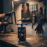 Aluminum Alloy Steerer Tube Cutter Stainless Steel Bike Fork Cutting Guide Long-Lasting Fork Tube Clamp High-Strength for Workshop