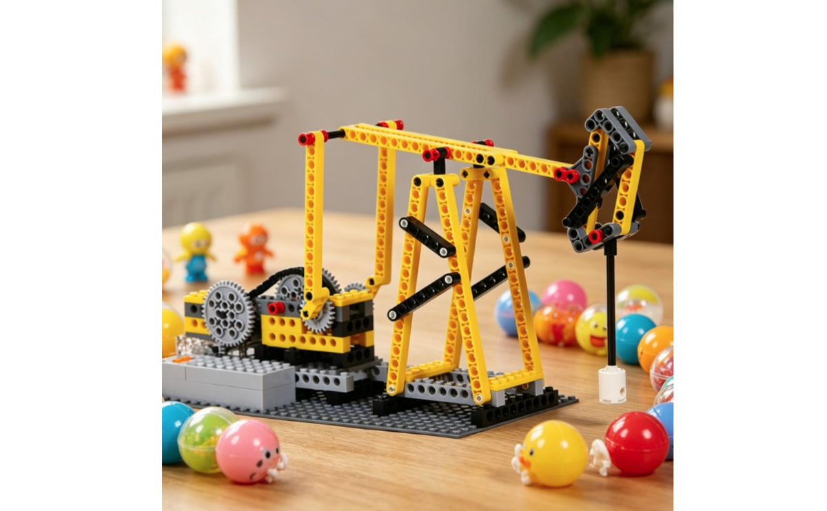 178 Pieces Oil Oil Extraction Mechanism Building Toy Educational Construction   Pumping Unit Model for Kids