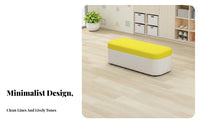 Comfortable Seating paded Metal Frame Stool Multi-Purpose Upholstered Bed End Bench Modern Design Waiting Area Seat Space-Saving for Business Owners, Interior Designers, Shoe shop, Cloakroom, Entryway, Hallway