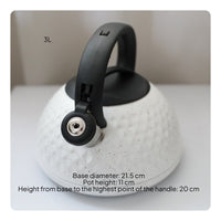 Tea Kettle with Whistling Spout Induction Compatible Tea Kettle with Whistle Stovetop for Kitchen