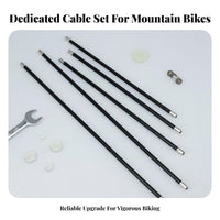 Cycle Gear Selector Conduit Housing Set Stainless Steel Center All-Terrain Bike Conduit Replacement Kit Cycle Gear Selector