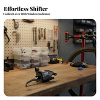 3x7 Speed Groupset Easy Modification Integrated Brake Change Levers Bike Derailleur and Gear Selector Kit Fluid Change Ing