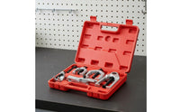 5 Pieces Ball Joint Separator Kit Crafted Alloy Steel Tie Rod End Puller Kit Professional Grade Pitman Arm Puller Set for DIY Enthusiasts, Garage