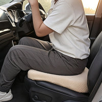 Wedge Car Seat Cushion Non-Slip Car Seat Cushion Raised Breathable for Short Drivers, Driving Practice, Daily Commute