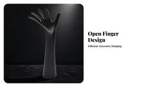 Smooth Finish Resin Hand Display Stand Painted Hand-Shaped Jewelry Holder Solid-Looking Resin Jewelry Display Tall