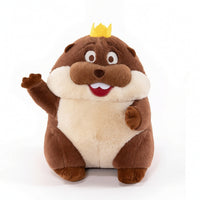 Stuffed Pendant Collectible Character Stuffed Toy with Embroidered Eyes Soft Fuzzy for Fans, Shelf, Desk