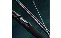 Foam EVA Grip Boat Fishing Rod Blue Accent Rings Carbon-Fiber Fishing Rod Sturdy Sports Gear