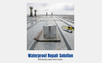 High Viscosity Waterproof Butyl Tape, Strong Sealant, Roof, Metal Sheet Crack Repair, Leakproof Embossed Tape