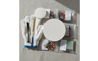 Microwave furnace Kit for Glass Fusing Compact Glass Jewelry Making Kit for Hobbyists