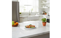Transparent Food Cover High Clearness Transparent Plate Cover Rectangular Food Protector Keeps Away Kitchenware Complimentary
