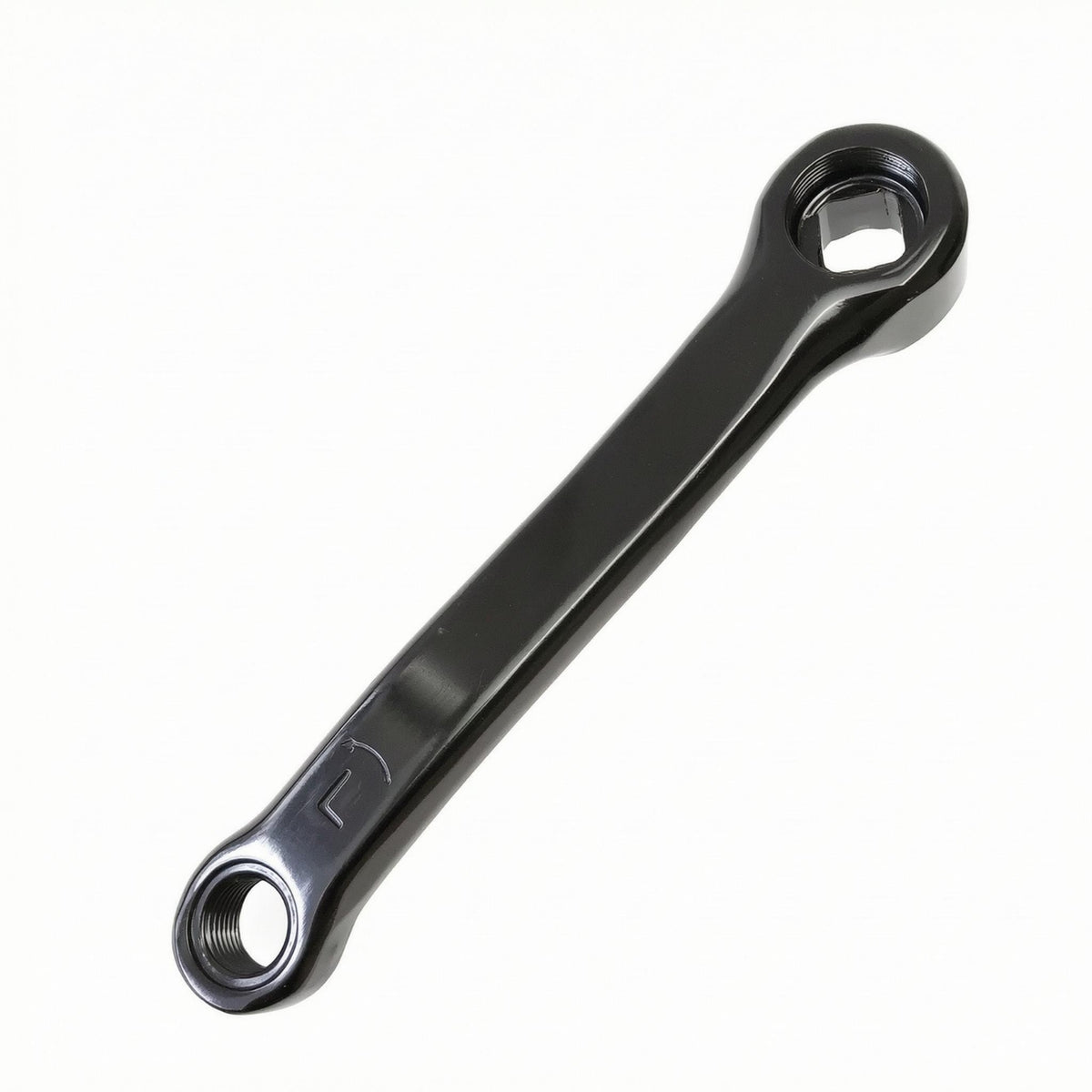 Metal Black Two-Wheeler Crank Arm Glossy 140 Mm Crank Arm 358 G
