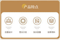 垃圾桶家用2025新款客厅厨房卫生间大号大容量办公室高颜值卫生桶 【2个装】大号透灰