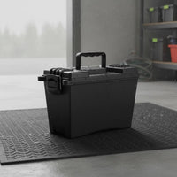Portable Tool Case Versatile Water Resistant Utility Case Dustproof Heavy Duty Storage Box for Mechanics, Hunters, Outdoor, Camping, Boating