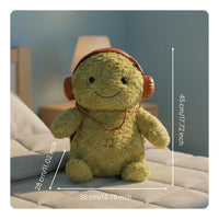Turtle Stuffed Toy with Headphones  Soft Headphone Turtle Stuffed Animal Original Design for Playroom
