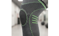 Ultra-Thin Knee Compression Sleeve Breathable Knee Brace Sleeve Knitted Sports Protection Men and Women for Running, Basketball, Football, Cycling