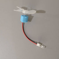 Educational Mini Wind Turbine Generator Kit Miniature Generator with Impeller Translucent Wind Power Demonstration Unit Classroom-Friendly for Teachers, Hobbyists, School Projects