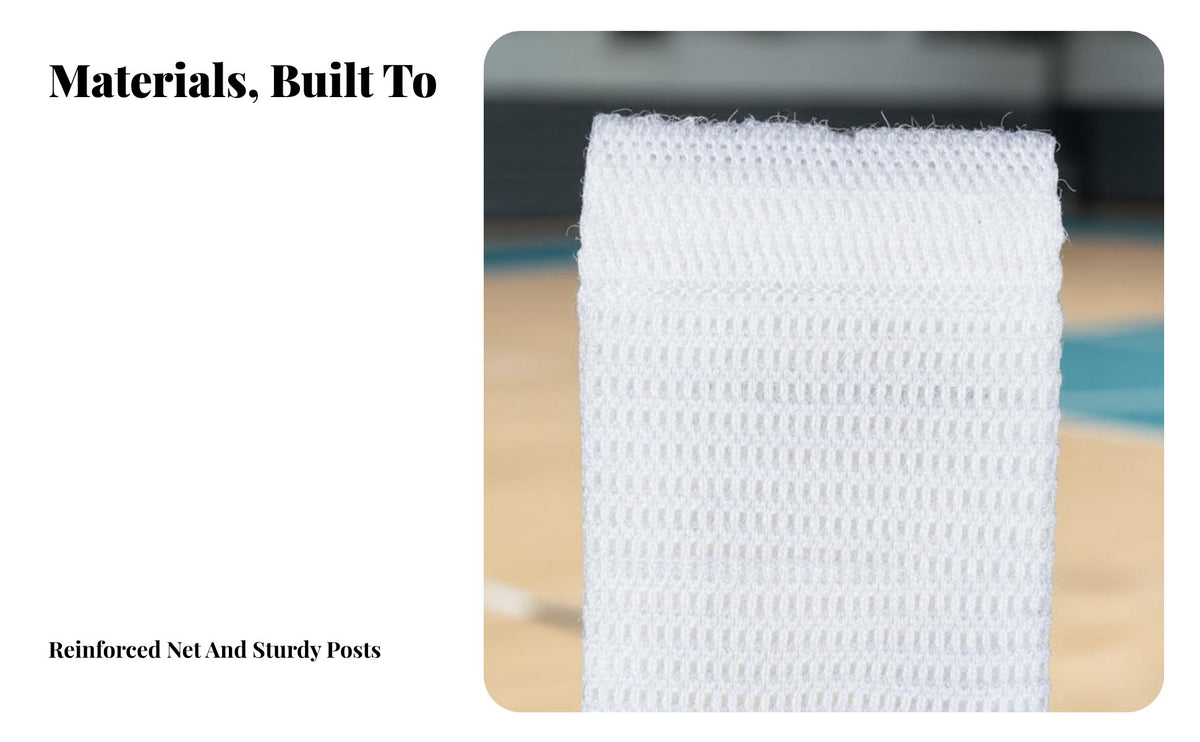 Indoor & Outdoor Use Multi-Sport Net Set Standard Specification Adjustable Multi-Sport Net Easy Setup Long-Lasting Construction for Family, Beginners, Kids, Backyard, Park, Beach, Driveway