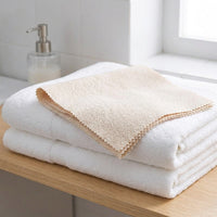 10-Pack Plant Fiber Wash Cloth, Oil-Resistant Cleaning Cloth and Scourers Sponge, Non-Scratch Scrub Sponge for Dishes, Cookware and Kitchen